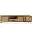 WoonMax TV meubel Chatham Mango 3 deuren, 1 lade en 1 open vak - 210 cm