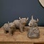 Countryfield Schotse hooglander zittend Yuki L bruin - 16,5 x 15,5 x 27 cm