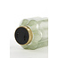 Light en Living Tafellamp LED Ø13x16,5 cm YVIAS glas melk groen+goud
