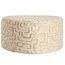 Light en Living Poef 68x68x35 cm LIBERIA beige+zand