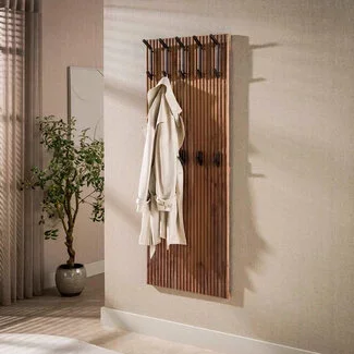 WoonStijl Kapstok Panel hoog 10 haken