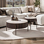 WoonStijl Salontafel Ceramo rond set van 2 Taj Mahal