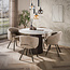 WoonStijl Eettafel Ceramo Centro rond Ø120cm Taj Mahal