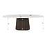 WoonStijl Eettafel Ceramo Centro deens ovaal 215cm Taj Mahal