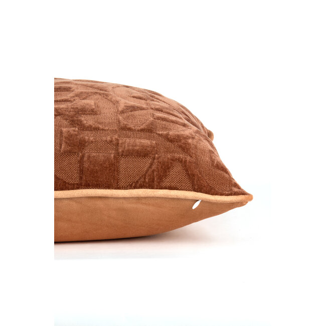Light en Living Kussen 43x43 cm HATO terra
