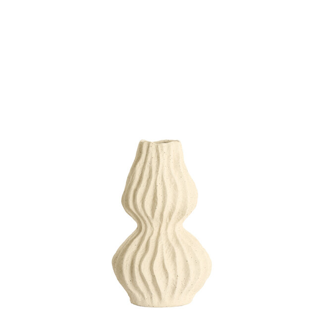 Light en Living Vaas deco Ø19x31,5 cm VANIA keramiek crème
