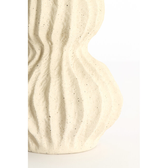 Light en Living Vaas deco Ø19x31,5 cm VANIA keramiek crème