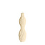 Light en Living Vaas deco 21,5x21x76 cm VANIA keramiek crème