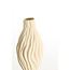 Light en Living Vaas deco 21,5x21x76 cm VANIA keramiek crème