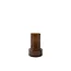 Light en Living Vaas Ø17,5x27,5 cm BORANDO glas donker bruin