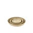 Light en Living Schaal/wandorn Set van 3 Ø25x3,5+Ø35x6+Ø45x7 cm BURICA zeegras nat