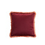 Light en Living Kussen 45x45 cm LIENA velvet bordeaux-licht roze
