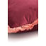 Light en Living Kussen 60x30 cm LIENA velvet bordeaux-licht roze