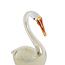 Light en Living Ornament 12x7x17 cm SWAN glas crème