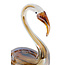 Light en Living Ornament 13x8x20 cm SWAN glas bruin+crème