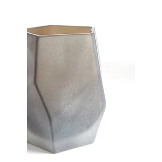 Light en Living Theelicht Ø8x10 cm NOBLE glas mat donker bruin