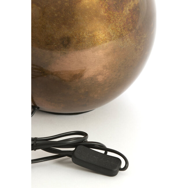 Light en Living Lampvoet Ø25,5x33 cm BENU koper-brons