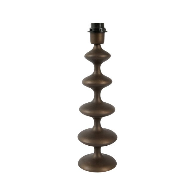 Light en Living Lampvoet Ø12x42 cm VIREEN mat bruin-brons