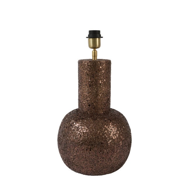 Light en Living Lampvoet Ø26x83 cm BURIRA glitter bruin-brons