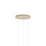 Light en Living Hanglamp 3L Ø38x34 cm TUFIA linnen naturel
