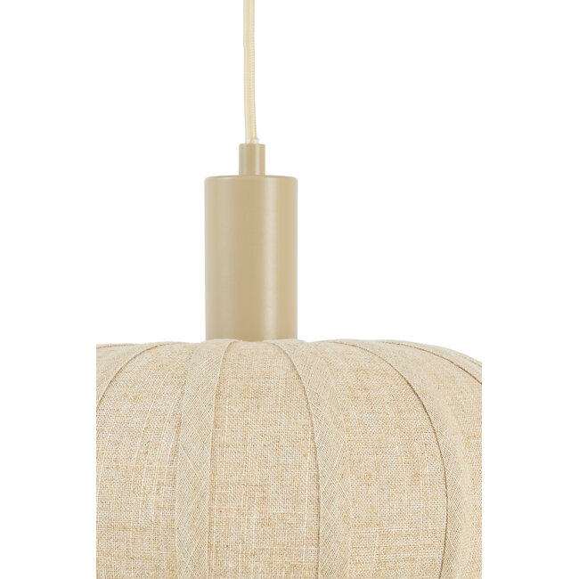 Light en Living Hanglamp 3L Ø38x34 cm TUFIA linnen naturel