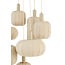 Light en Living Hanglamp 7L Ø53x104 cm TUFIA linnen naturel