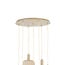 Light en Living Hanglamp 7L Ø53x104 cm TUFIA linnen naturel