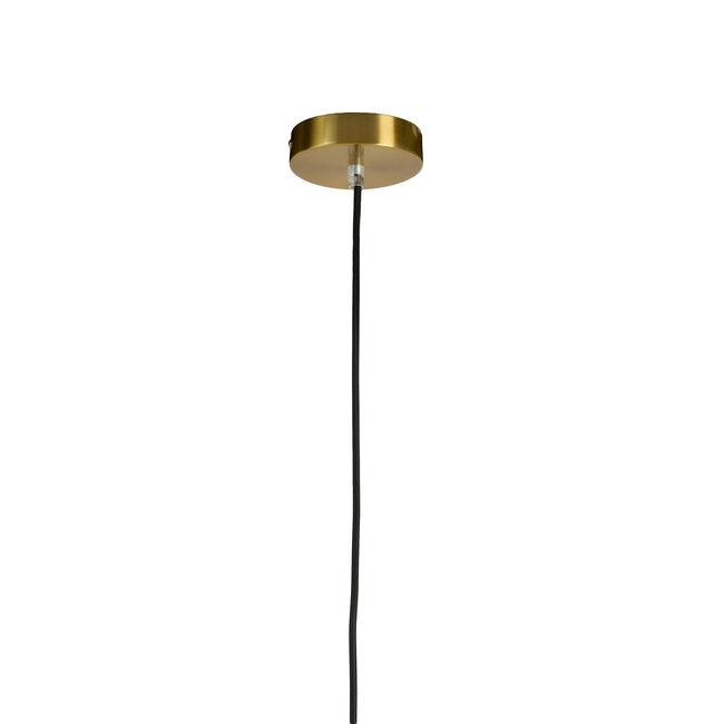 Light en Living Hanglamp Ø35x20 cm MEYARA glas bruin+goud