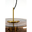 Light en Living Hanglamp Ø40x30 cm MEYARA glas bruin+goud
