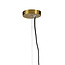 Light en Living Hanglamp Ø40x30 cm MEYARA glas bruin+goud