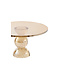 Light en Living Plateau op voet Ø30x17 cm ITINGA glas bubbel amber