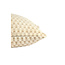 Light en Living Kussen 45x45 cm KASSEL beige+crème veren gevuld