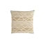 Light en Living Kussen 45x45 cm FULDOS beige+crème veren gevuld