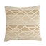 Light en Living Kussen 45x45 cm FULDOS beige+crème veren gevuld