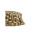Light en Living Kussen 45x45 cm ALZEY groen-grijs+beige veren gevuld