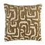 Light en Living Kussen 45x45 cm ALZEY groen-grijs+beige veren gevuld