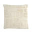 Light en Living Kussen 45x45 cm LYSS crème veren gevuld