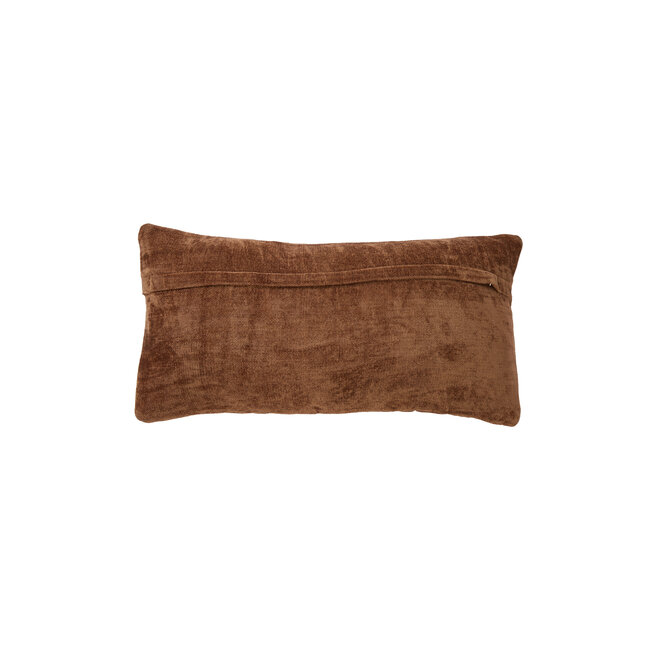 Light en Living Kussen 60x30 cm KALURI terra-oranje