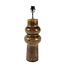 Light en Living Lampvoet Ø19x57 cm ROUCA keramiek donker bruin