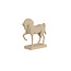 Light en Living Ornament 31x10x29 cm HORSE zand