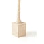 Light en Living Ornament 5x5x37,5 cm TAROPA zand