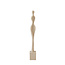 Light en Living Ornament 5x5x37,5 cm TAROPA zand