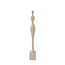 Light en Living Ornament 5x5x37,5 cm TAROPA zand
