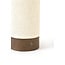 Light en Living Tafellamp LED Ø10x25 cm BRYLO linnen naturel+hout dnkr bruin
