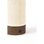 Light en Living Tafellamp LED Ø10x25 cm BRYLO linnen naturel+hout dnkr bruin