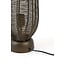 Light en Living Tafellamp Ø18x46 cm SAMRET mat bruin-brons