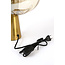 Light en Living Tafellamp Ø35x38 cm MINDELO glas amber+goud