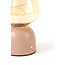 Light en Living Tafellamp LED Ø12,5x19,5 cm VAZYR terra+glas amber