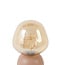 Light en Living Tafellamp LED Ø12,5x19,5 cm VAZYR terra+glas amber