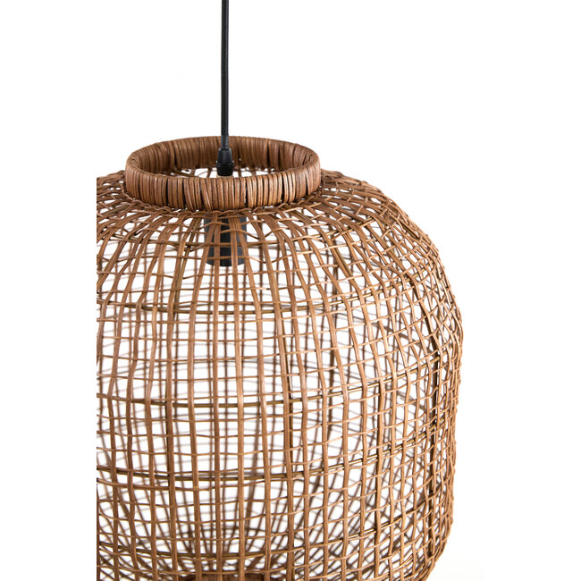 Light en Living Hanglamp Ø42x53,5 cm DORZAN rotan bruin